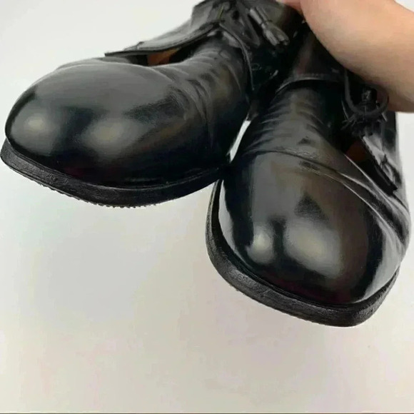 Allen Edmonds Mens Menton size 12 AA black Leather - Picture 8 of 12